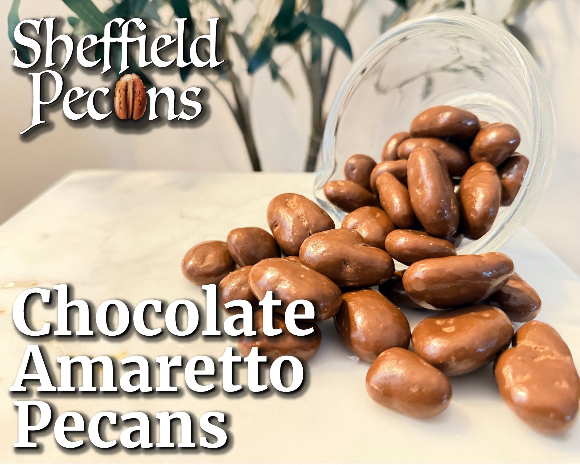 Chocolate Amaretto Pecans